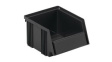 1520-4ESD ESD Stacking Bin, 192x149x105mm, Polypropylene (PP), Black