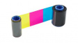 800012-445 Print Ribbon, YMCK, 625 Images