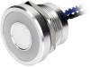 PS225P10Y01B24VL Переключатель: пьезоэлектрический; Положения: 2; SPST-NO; IP68
