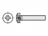 1015915 Винт; M4x16; DIN: 7985A; Головка: цилиндрическая; Phillips; сталь