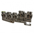 STIO 2,5/4-PE/2B/L Power supply terminal+PE grey 0.08...2.5 mm2