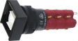 SD16-LAS1-3S Illuminated push-button 18 x 18 mm Latching function 3 NO+3 NC