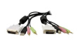 DVID4N1USB10 KVM Adapter Cable DVI-D / USB / Audio, 3m
