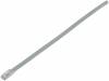 FIX-STB-152S Кабельная стяжка; L:152мм; W:4,5мм; Цвет: стальной; Oмакс:25мм