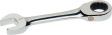 PFS121 Combination spanners with ratchet, short