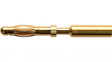 FK 15 Au /-U1 Laboratory plug pin diam. 4 mm -