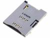 475530001, Разъем: для карт памяти; SIM; экранированный, push-push; SMT; 0,5А, Molex