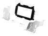MA30011/T+KIT Рамка для магнитолы; 2 DIN; Honda; черный блестящий