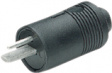 MP-134 BLACK Cable Connector Black 2 Poles