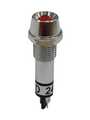 RND 210-00687, LED Indicator, Red, 8mm, 24VDC, Plug-In Terminal, RND Components
