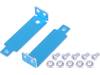 BRACKET PAIR FOR SHARP - PERPENDICULAR, Крепление; Назначение: GP2Y0A02,GP2Y0A21,GP2Y0A41, POLOLU