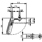 797.1, Cabinet stand, plastic, Mentor