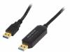 DA-70012 Кабель; USB 3.0; вилка USB A, с обеих сторон; 1,5м