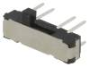 MSS-2346 Переключатель: движковый; 3; DP3T; 0,3A/6ВDC; OFF-ON-ON; -25?70°C