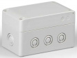SPCK081306G Cubo S 75 x 125 x 60 мм, 50 мм основание, Pg выбивные отверстие, серая крышка, P
