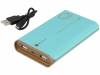 GP701 Аккумулятор: powerbank; 10000мAч; 2,1А; Вых: USB; Цвет: бирюзовый