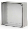 OPCP404018T Cubo O 400 x 400 x 187 мм, глухая стенка, прозрачная крышка, PC, IP 66/67, вкл.