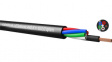 LEDotronic 4x0,5+1x1,0qmm sw Control cable   4  x0.50 mm2 (1 x 1.00 mm2) unshielded