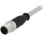 21348400882075 Вилка; M12; PIN:8; "папа"; код A-DeviceNet / CANopen; 7,5м; прямой