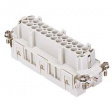 JSEF 24 female insert, 24 poles +PE