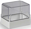 SPCP131815T Cubo S 125 x 175 x 150 мм, 50 мм основание, глухая стенка, прозрачная крышка, PC