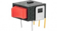 GW12RCH ROCKER; SPDT; Пол: 2; ON-ON; 0,1A/28ВAC; 0,1A/28ВDC; красный; нет