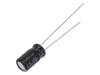 URZ2A3R3MDD Конденсатор: электролитический; THT; 3,3мкФ; 100ВDC; O5x9мм; ±20%