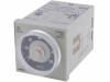 H3CR-H8L 24AC/DC M, Реле времени; 0,05?12м; DPDT; 250 В AC/5 A; 24ВAC; 24ВDC; octal, Omron
