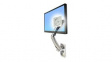 45-228-026 Wall Mount LCD Monitor Arm, 42", 100x100/75x75/200x100/200x200, 13.6kg, Silver