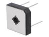 GBPC1508W Однофазный выпрямительный мост; Urmax:800В; If:15А; Ifsm:300А