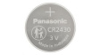 CR-2430EL/1B Button Cell Battery, Lithium, CR2430, 3V, 560mAh