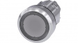 3SU1051-0AA70-0AA0 SIRIUS ACT Illuminated Push-Button front element Metal, glossy, clear