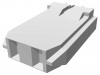 740296000 Гнездо; плата-плата; "мама"; VHDM; 2мм; PIN: 2; THT; на PCB; 10А; 250В