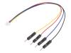 PRT-14425, Модуль: адаптер; Qwiic; провод; Каналы: 1; JST,Qwiic,goldpin; 150мм, SparkFun Electronics