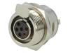AG6FCE Гнездо; XLR mini; "мама"; PIN:6; пайка; 1,2А; 0,38мм2