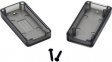 1551USB2TSK Miniature Plastic USB Enclosure 25 x 15.5 x 50 mm Transparent - Grey ABS