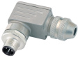 99-1437-824-05 Right angled plug, 713 series 5-pole Pole no. 5