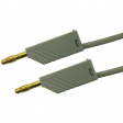 MLN 100/2.5 AU GRAU / GREY Test lead diam. 4 mm grey 100 cm CAT I