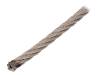 L7X7-F8-A4/10M Rope; acid resistant steel A4; Orope: 8mm; L: 10m; Rope plexus: 7x7