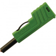 SLS 200 GRUN / GREEN Safety plug diam. 4 mm Green CAT I