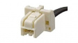 15135-0203 CLIK-Mate-to-CLIK-Mate Off-the-Shelf (OTS) Cable Assembly Single Row 300.00mm Length 2 Circuits Beige