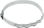 31203, Cable ties steel metallic-silver 200 mm x4.6 mm, -