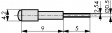 10-4613.3104B LED signal lamp Bi-Pin (T1) 24...28 VDC