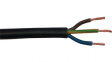 CABLE-EL3X150 Mains cable,&nbsp;&nbsp; 3 x1.5 mm2, Black
