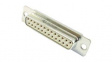 F25S1G1 Socket D-Sub Connector, DB-25, Through Hole