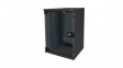 DN-10-09U-B 10" Wall Mount Metal Enclosure 300x312x464mm Sheet Steel Black IP20