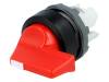 1SFA611203R1001 Переключатель: поворотный; 2; 22мм; красный; Подсвет: отсутствует