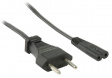 CABLE-734-1.8 Power cable with Switzerland plug - IEC320 C7 1.8 Euro-Plug C7-Socket 1.8 m