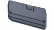 XW5E-P4.0-1.1-1 End cover 56.1 x 2.2 x 29.4 mm dark grey XW5E