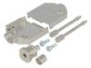 6560-0615-01, Корпус: для разъемов D-Sub; D-Sub 9pin, D-Sub HD 15pin; прямой, Encitech Connectors